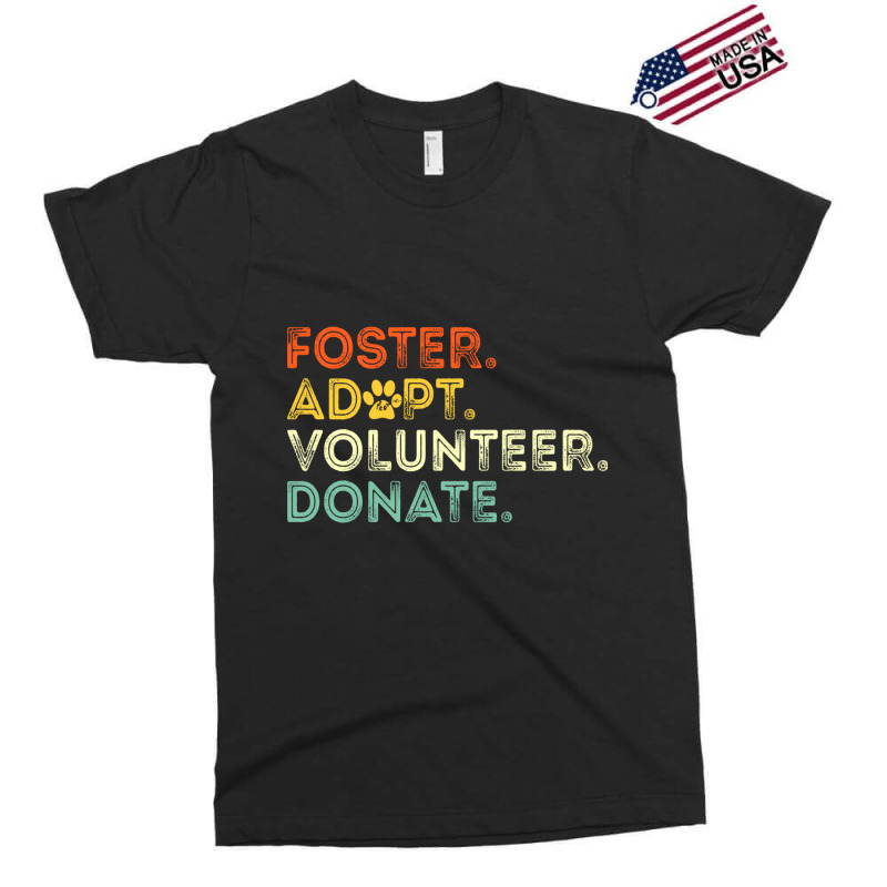 Foster Adopt Sponsor Donate Educate Animals Rescued Dog Cat Long Sleev Exclusive T-shirt by wafaha | Artistshot