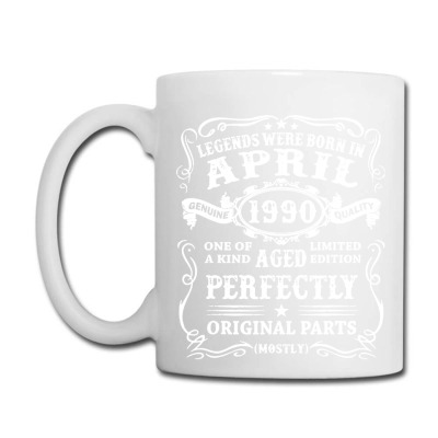 Birthday Man April 1990 32 Years Coffee Mug Designed By Vanessa Tees