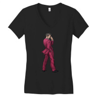 Miles Edgeworth Investigations Women's V-neck T-shirt | Artistshot