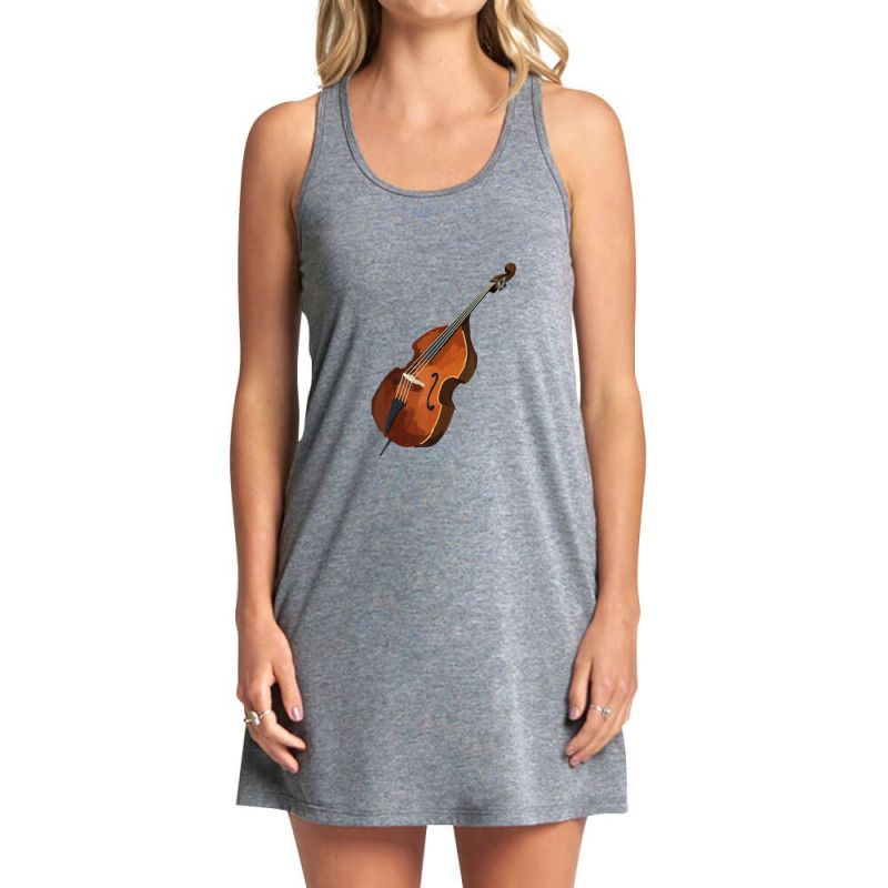 Contrabass Double Bass Music S 1 Tank Dress by RobertLamarJackson | Artistshot