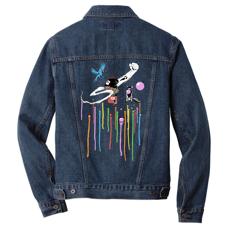 Regular Show 1 Men Denim Jacket by bazazkwstas | Artistshot