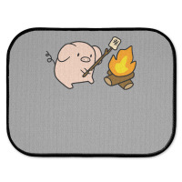 Campfire Pig Rear Car Mat | Artistshot