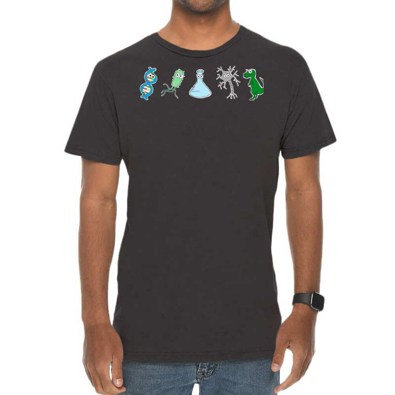 Cute Science   On White Vintage T-shirt | Artistshot