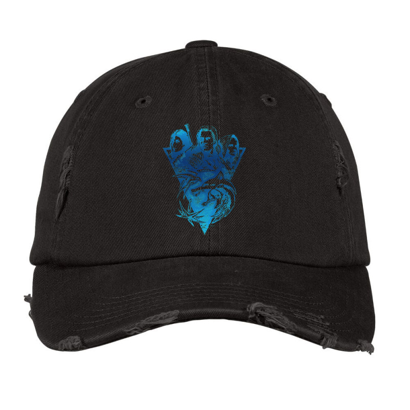 The Witcher Tv Series – The Vintage Witcher Henry Caviill Best Graph Vintage Cap | Artistshot