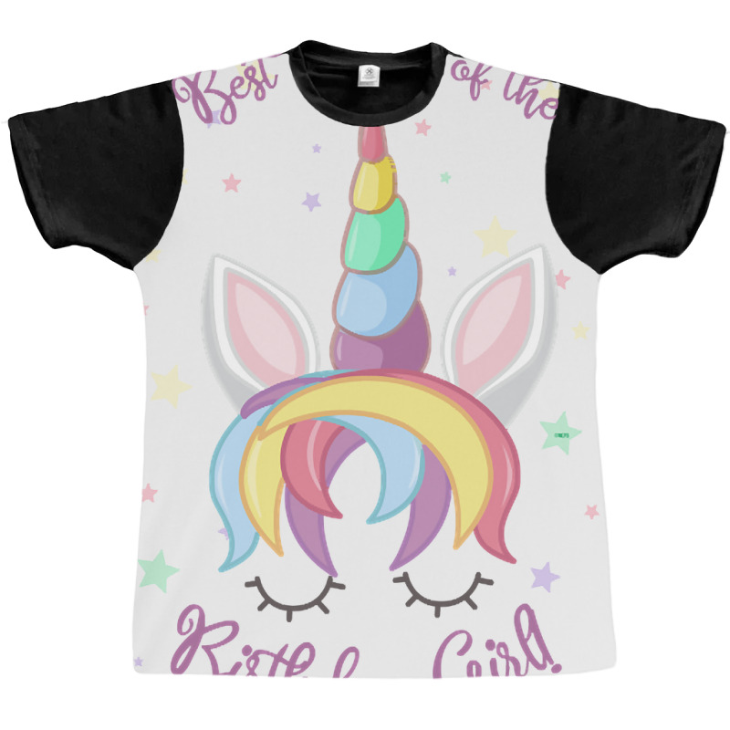 Artistshort Trending Best Friend Of The Birthday Girl! Unicorn Face Pr Graphic T-shirt | Artistshot