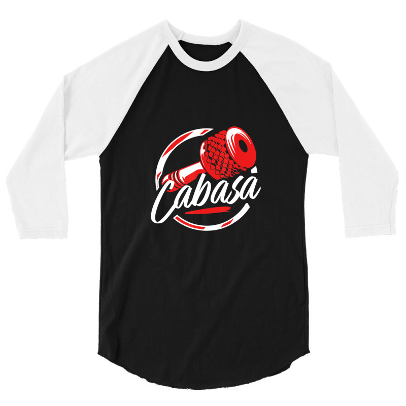 Cool Shekere Cabasa Percussion Instrument 3/4 Sleeve Shirt by LeslieDawnMoore | Artistshot