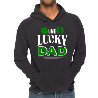 Copy Of One Lucky Dad Vintage Hoodie | Artistshot