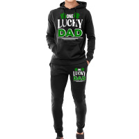 Copy Of One Lucky Dad Hoodie & Jogger Set | Artistshot