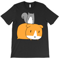 Squirrel And Guinea Pig T-shirt | Artistshot