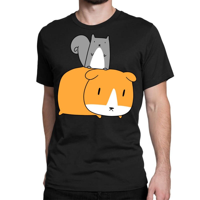 Squirrel And Guinea Pig Classic T-shirt | Artistshot