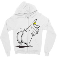 The Red Guy Zipper Hoodie | Artistshot