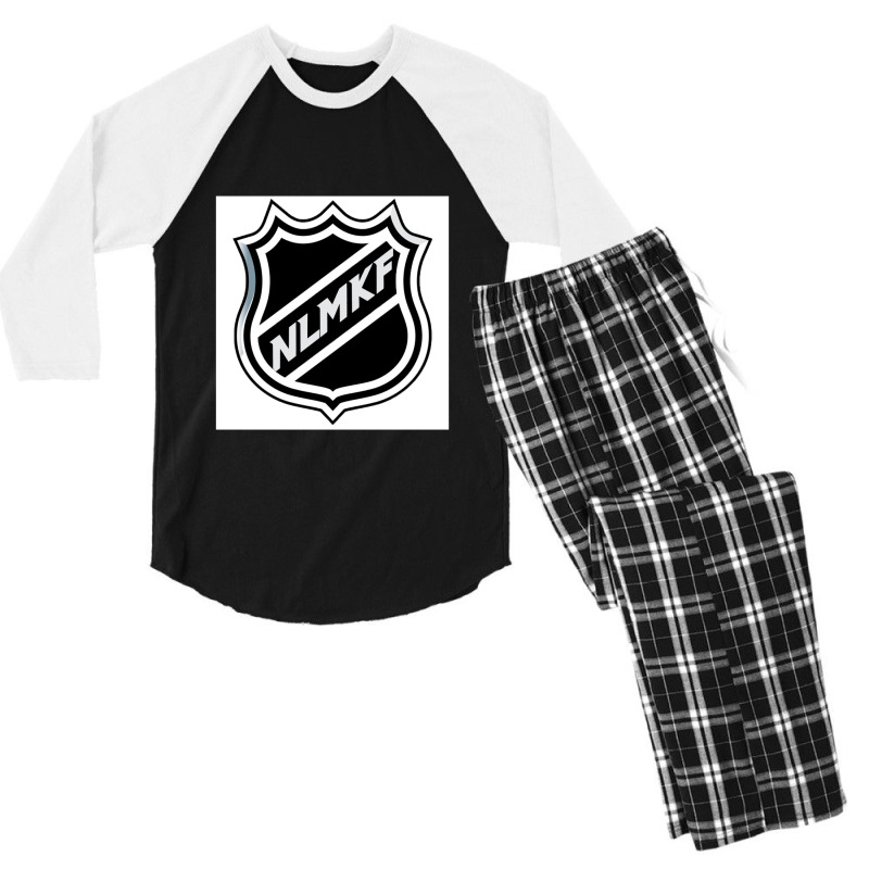 National League Of Metal Knife Feet (aka Hockey) Ver 2 Men's 3/4 Sleeve Pajama Set by DIANECULERIE | Artistshot