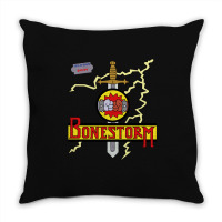 Bonestorm Throw Pillow | Artistshot