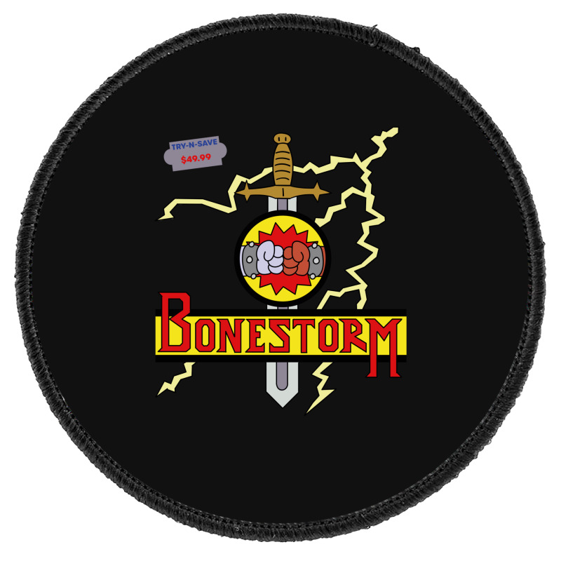 Bonestorm Round Patch | Artistshot