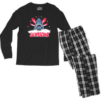 Totally Jawsome Men's Long Sleeve Pajama Set | Artistshot