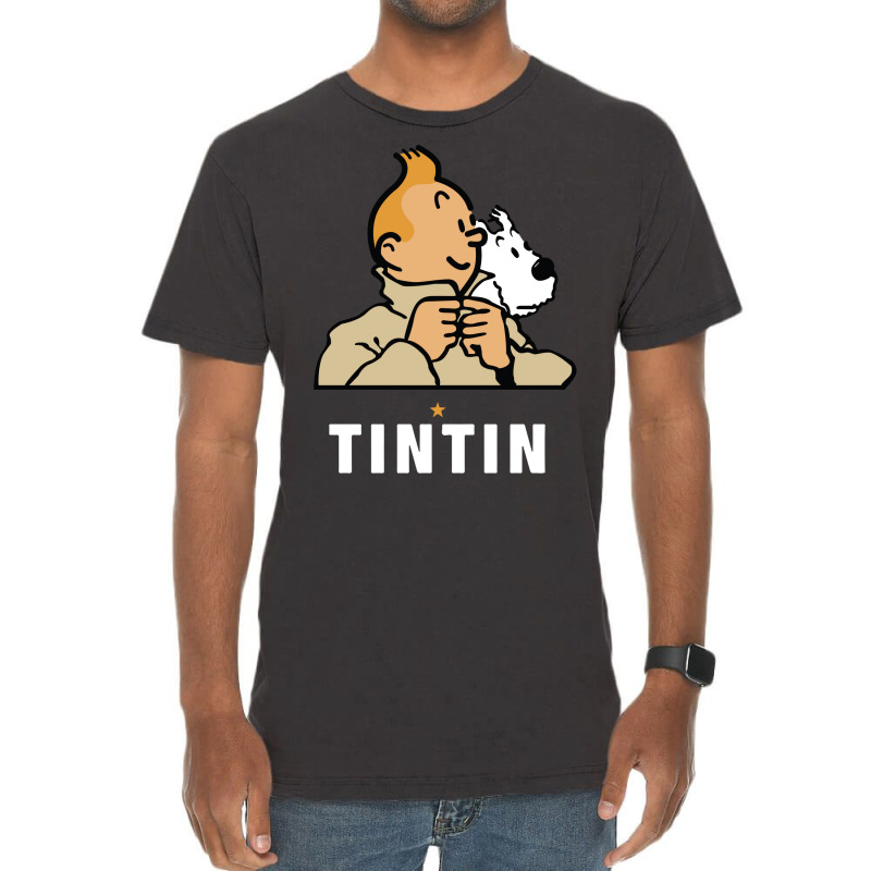 Tin Tin & Snowy Vintage T-shirt | Artistshot