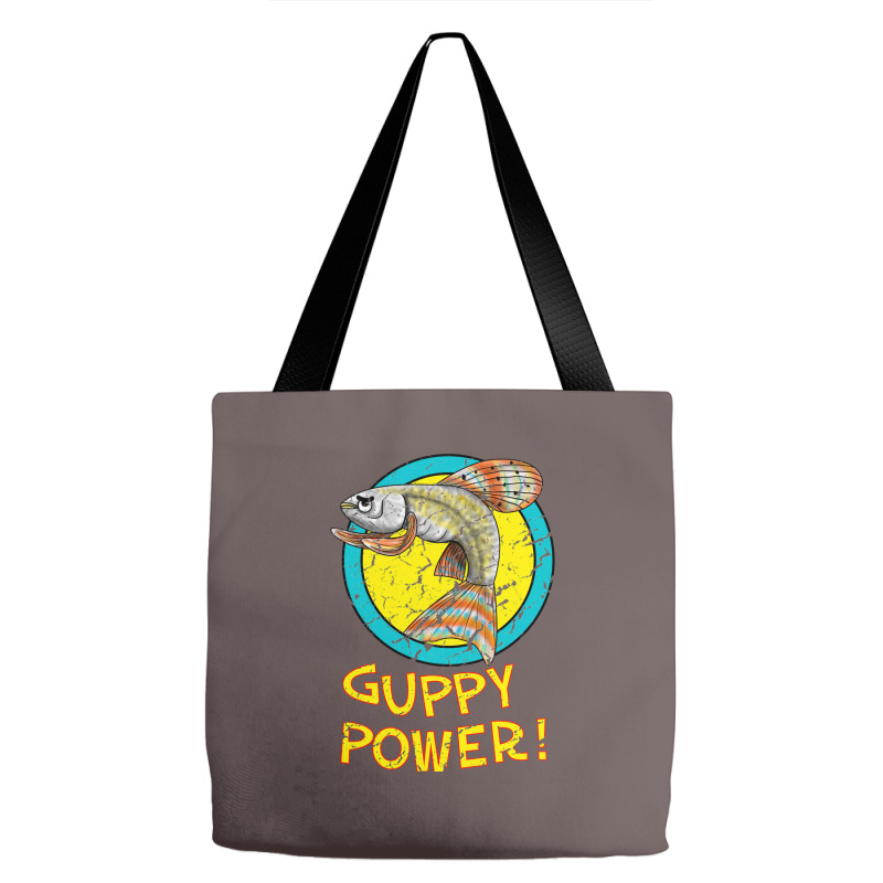 Guppy Power! Tote Bags | Artistshot