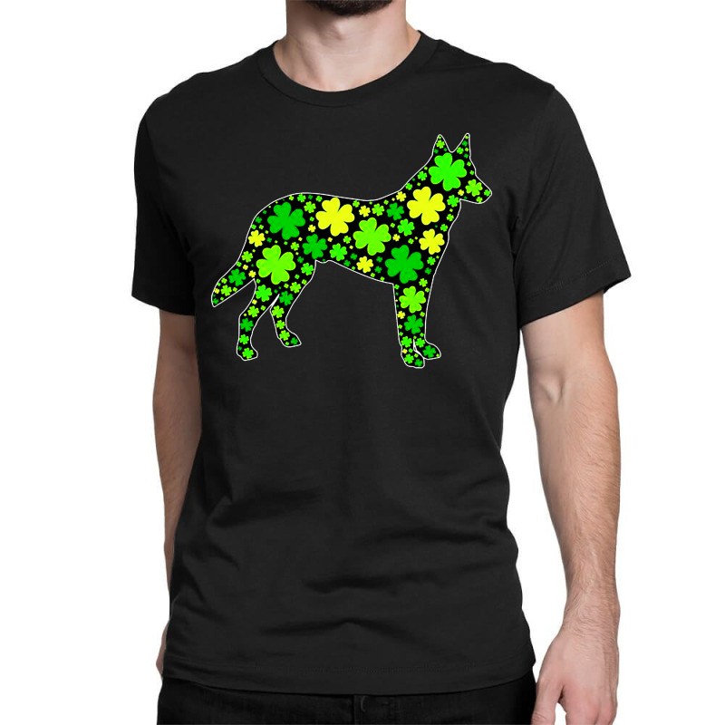 Funny Puppy Shamrock German Shepherd Dog Classic T-shirt | Artistshot