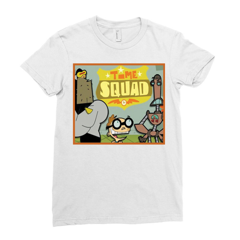 Time Squad  Shield Ladies Fitted T-Shirt by nilulatulo | Artistshot