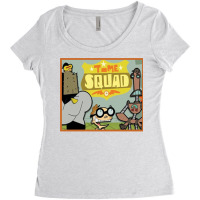 Time Squad  Shield Women's Triblend Scoop T-shirt | Artistshot