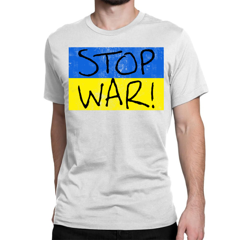 Flag Shirt Stop War Classic T-shirt | Artistshot