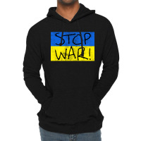 Flag Shirt Stop War Lightweight Hoodie | Artistshot