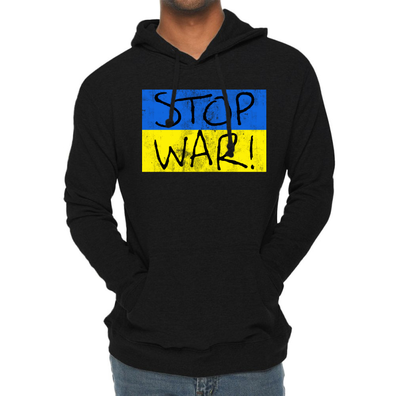 Flag Shirt Stop War Lightweight Hoodie | Artistshot