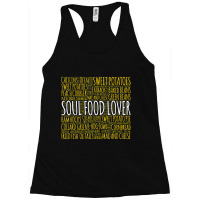 Soulful Black Thanksgiving African American Foods Racerback Tank | Artistshot