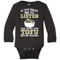 Tofu Maker Tofu Dessert Tofu Lover Tofu Clothing Tofu Food Long Sleeve Baby Bodysuit | Artistshot