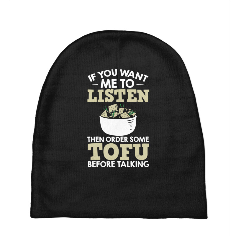 Tofu Maker Tofu Dessert Tofu Lover Tofu Clothing Tofu Food Baby Beanies by thanhtran | Artistshot