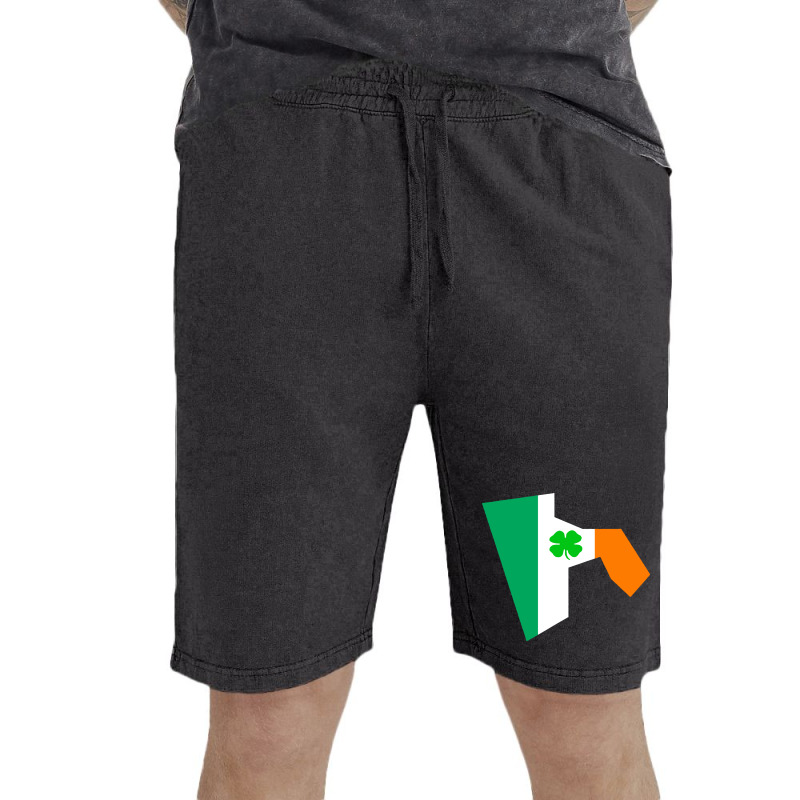 Irish Flag Rhode Island State Vintage Short | Artistshot