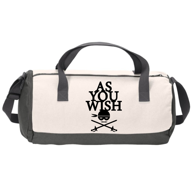 As You Wish (black) Duffel Bag | Artistshot