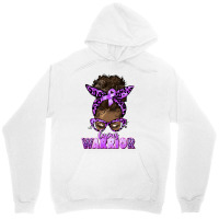 Lupus Warrior Afro Messy Bun Unisex Hoodie | Artistshot