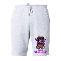 Lupus Warrior Afro Messy Bun Fleece Short | Artistshot