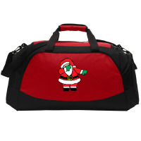 Dab Santa Dabbing Ugly Christmas Sweater Active Duffel | Artistshot