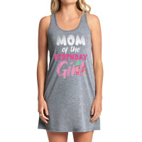 Family Parents Mom Of The Birthday Girl Mommy T Shirt Tank Dress | Artistshot