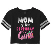 Family Parents Mom Of The Birthday Girl Mommy T Shirt Scorecard Crop Tee | Artistshot