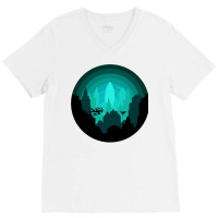 Rapture Bioshock V-neck Tee | Artistshot