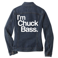 Im Chuck Bass Ladies Denim Jacket | Artistshot