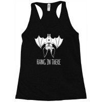 Hang In There Wacky Vampire Bat Racerback Tank | Artistshot