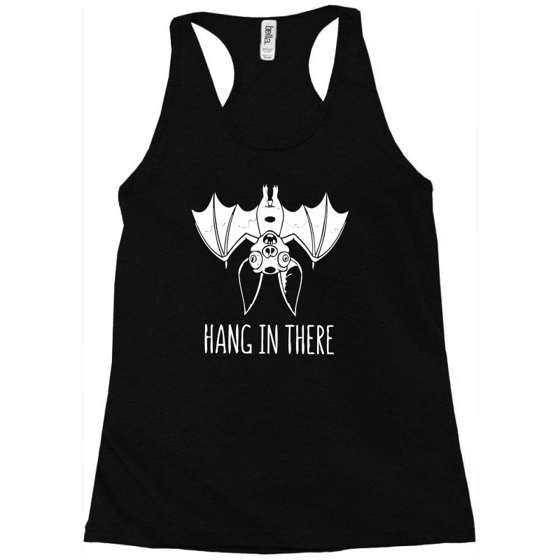 Hang In There Wacky Vampire Bat Racerback Tank by Anis4 | Artistshot