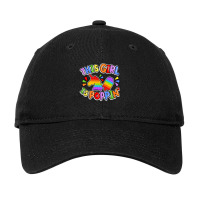 Funny This Girl Is Poppin' Cool Fidget Shape Pop It Adjustable Cap | Artistshot