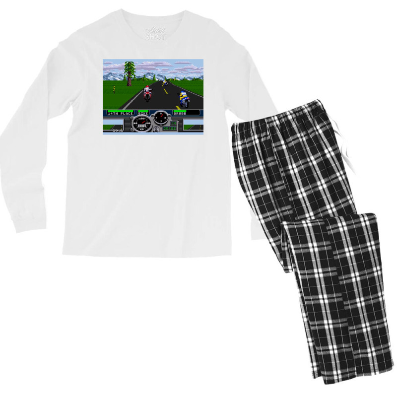 Road Rash Men's Long Sleeve Pajama Set by zuozuonauhelo | Artistshot