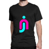 Jn Monogram (reversed) Graphic Art  T Shirt Classic T-shirt | Artistshot