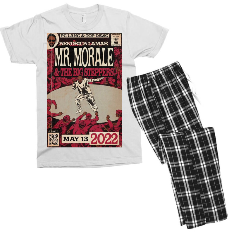 Kendrick Lamar   Mr. Morale Men's T-shirt Pajama Set by alvinpayne | Artistshot