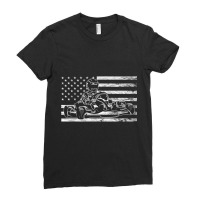 American Go Kart Racing Usa Gokart Driver Go Cart Racer T Shirt Ladies Fitted T-shirt | Artistshot