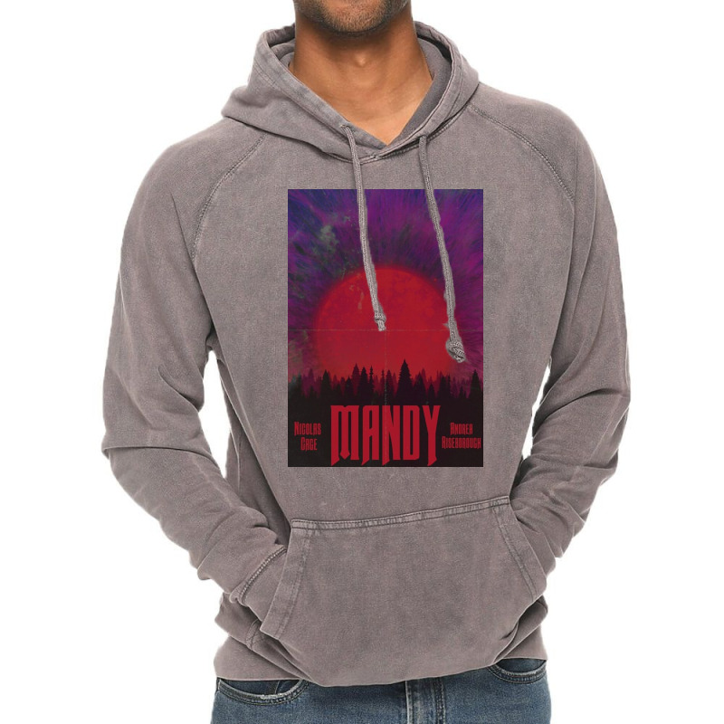 Mandy Movie Poster Vintage Hoodie | Artistshot