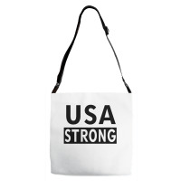 Usa Strong Adjustable Strap Totes | Artistshot