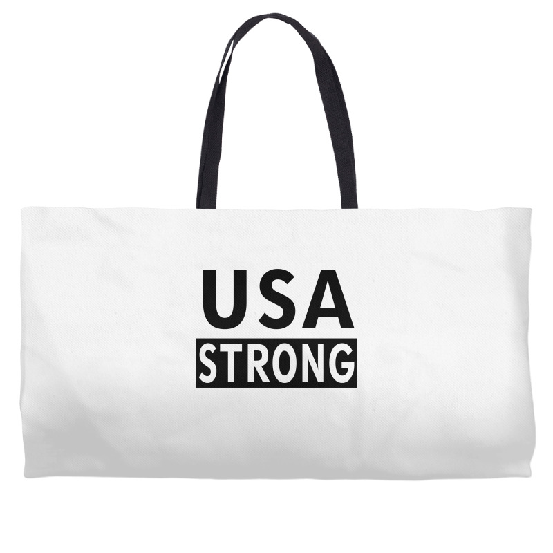 Usa Strong Weekender Totes | Artistshot