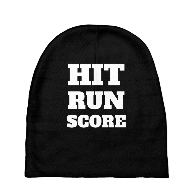 Hit Run Score Baby Beanies by Ramateeshirt | Artistshot